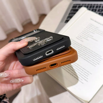 Streetwear CH Design iPhone Case with Card Holder