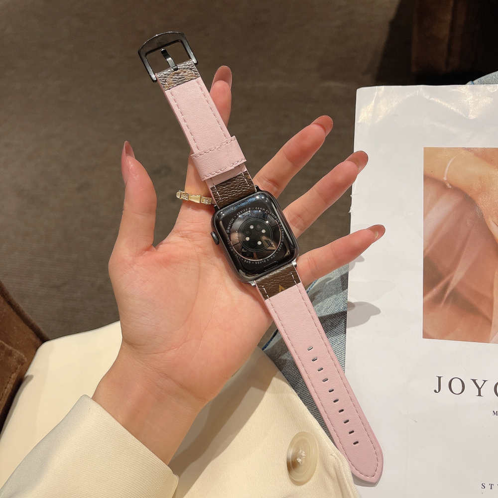 Colored Monogram Watch Strap