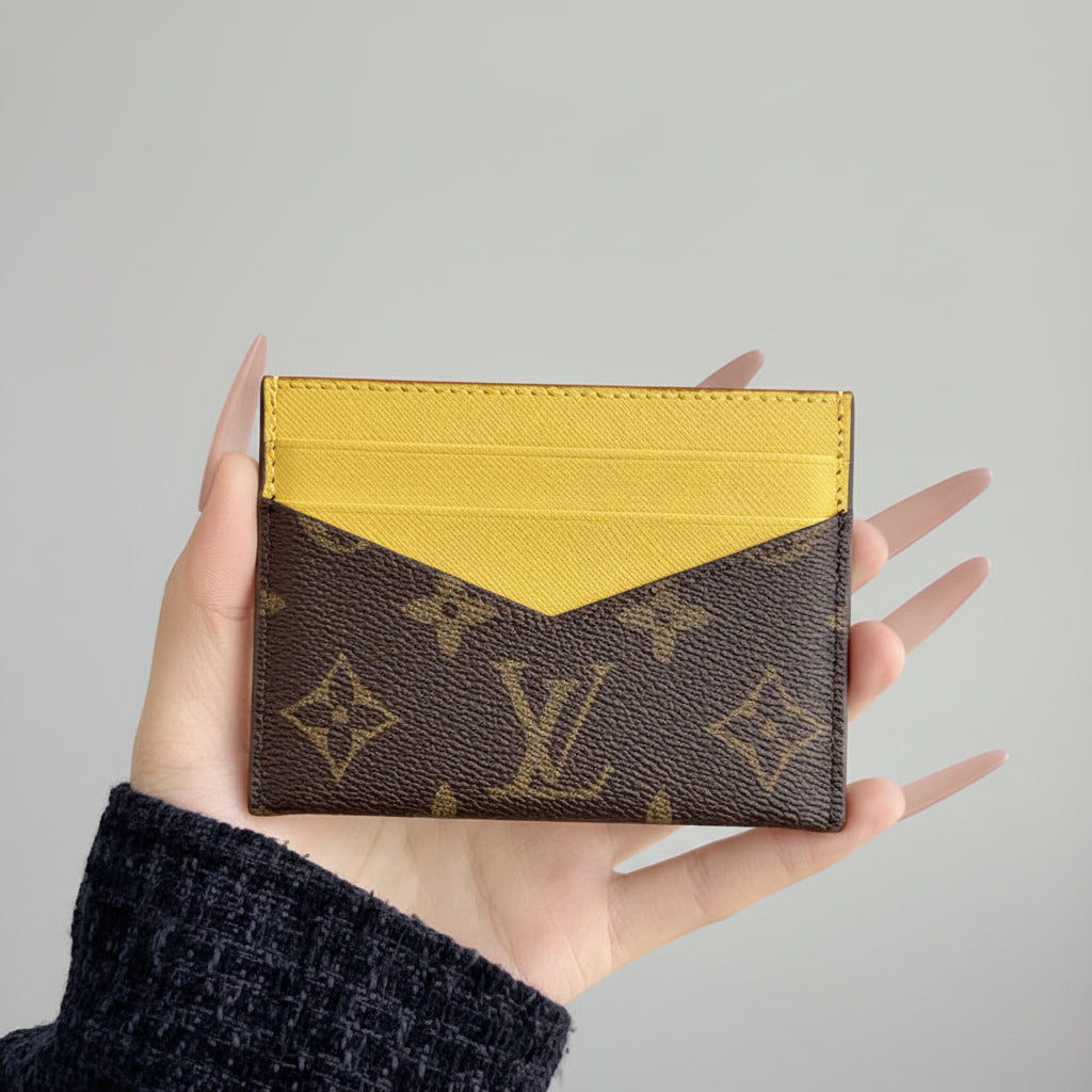 Monogram Card Holder - Multiple Colors