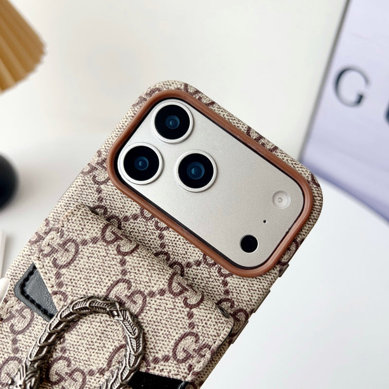 Luxe Horseshoe Buckle Phone Case