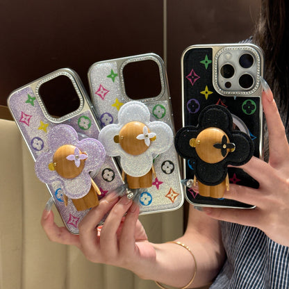 Sparkles MagSafe Sunflower iPhone Case