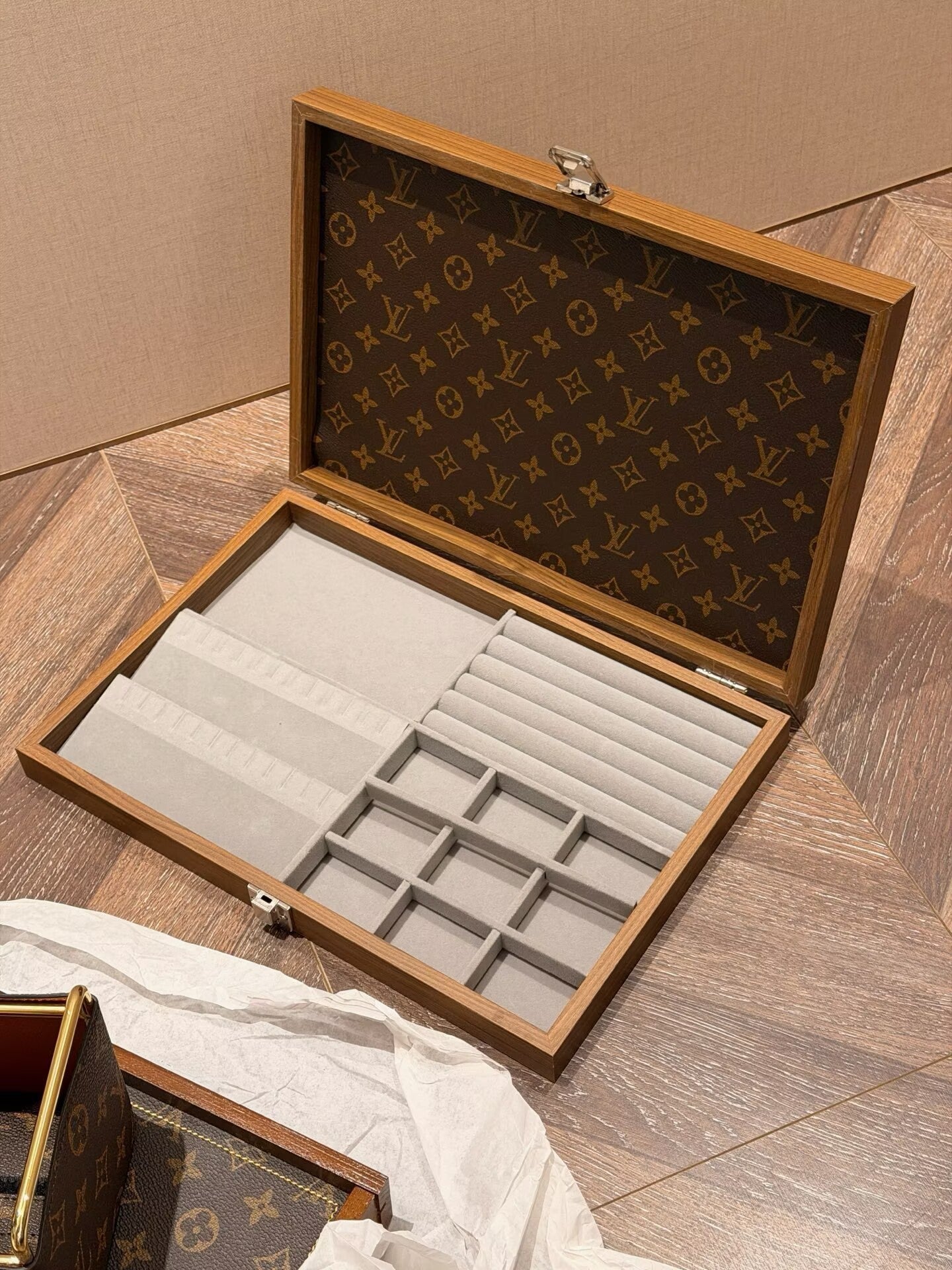 Luxury Monogram Jewelry Box