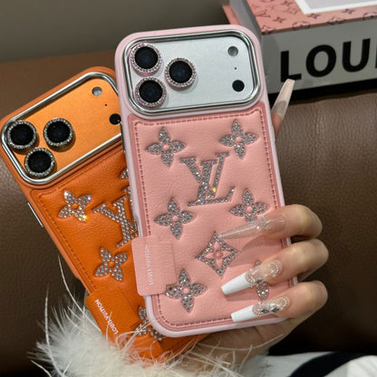 Luxe Crystal Monogram  iPhone Case