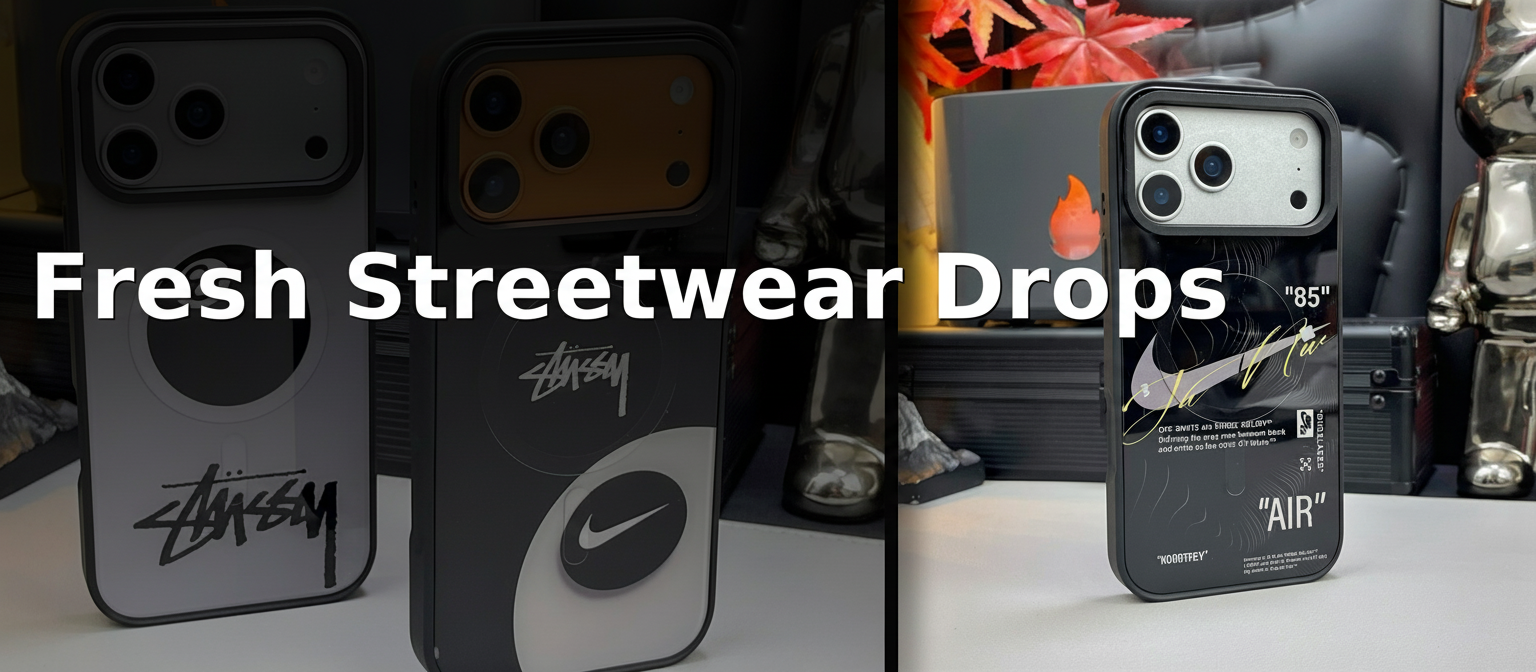 Fresh Streetwear Drops Hero Banner with Better Font