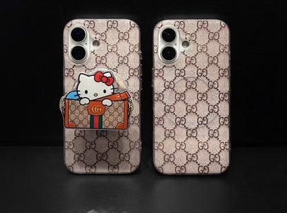 Hello Cute Luxe Kitty MagSafe iPhone Case
