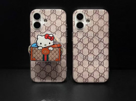 Hello Cute Luxe Kitty MagSafe iPhone Case