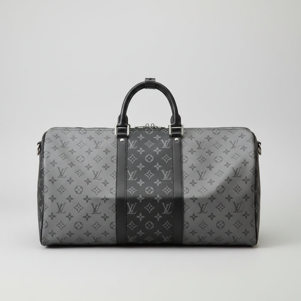 Keepall Bandouliere 50 Monogram Eclipse Travel Bag