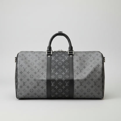 Keepall Bandouliere 50 Monogram Eclipse Travel Bag