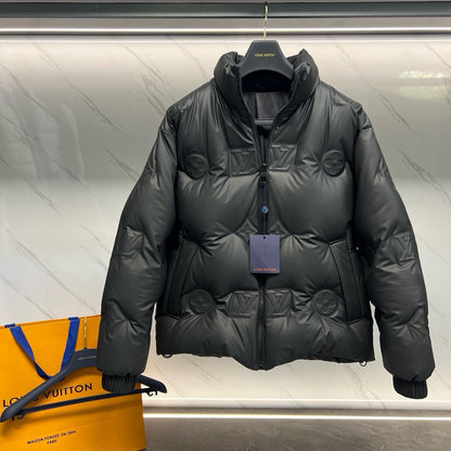 LV  Monogram  Embossed Puffer Jacket