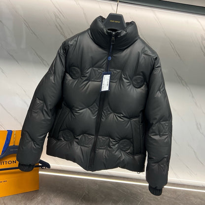 LV  Monogram  Embossed Puffer Jacket