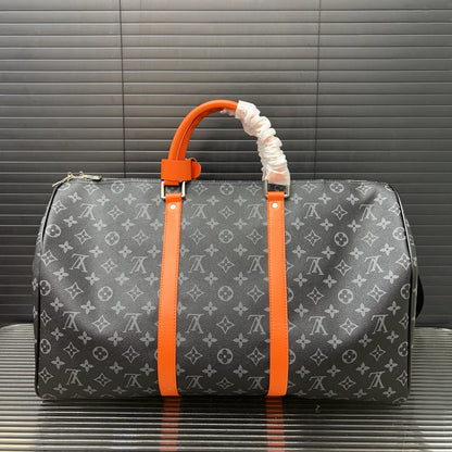 Keepall 50 Travel Bag Monogram Orange