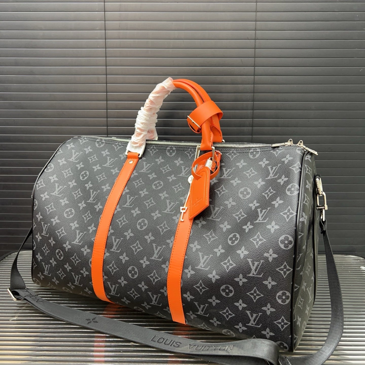 Keepall 50 Travel Bag Monogram Orange