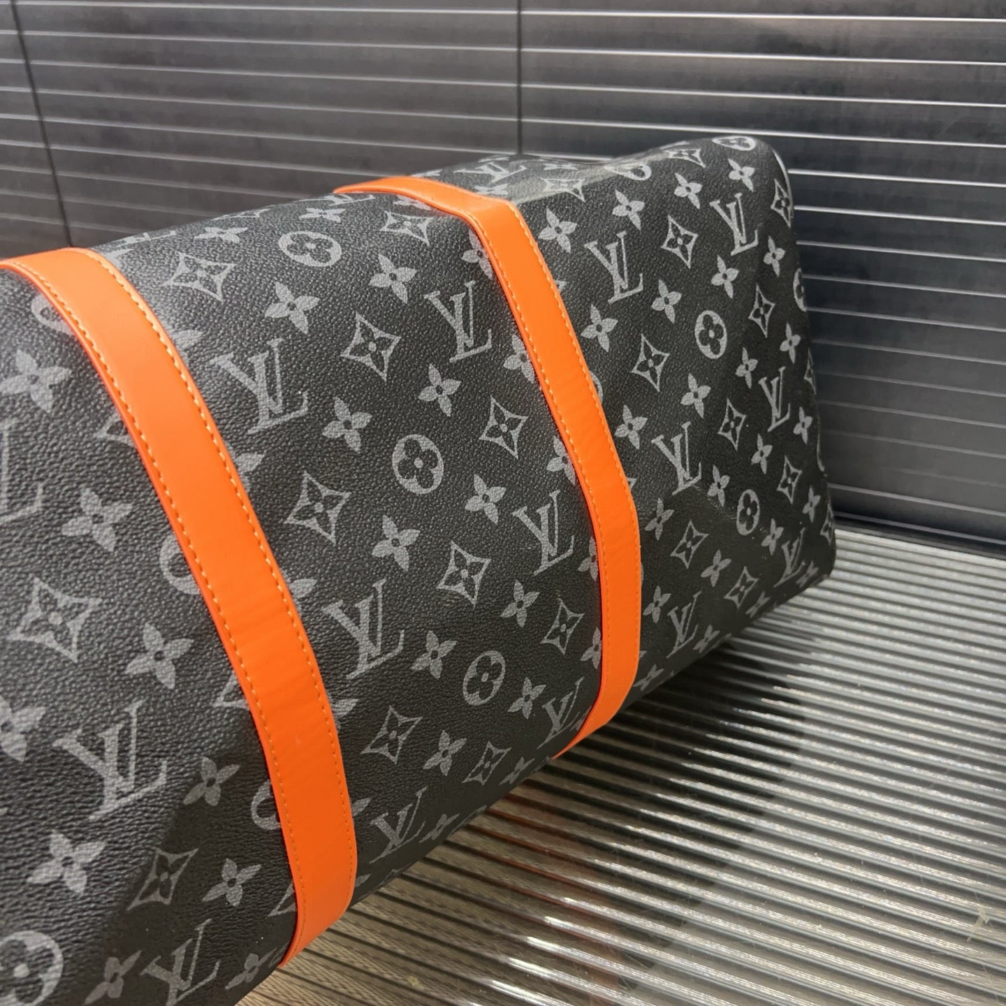 Keepall 50 Travel Bag Monogram Orange