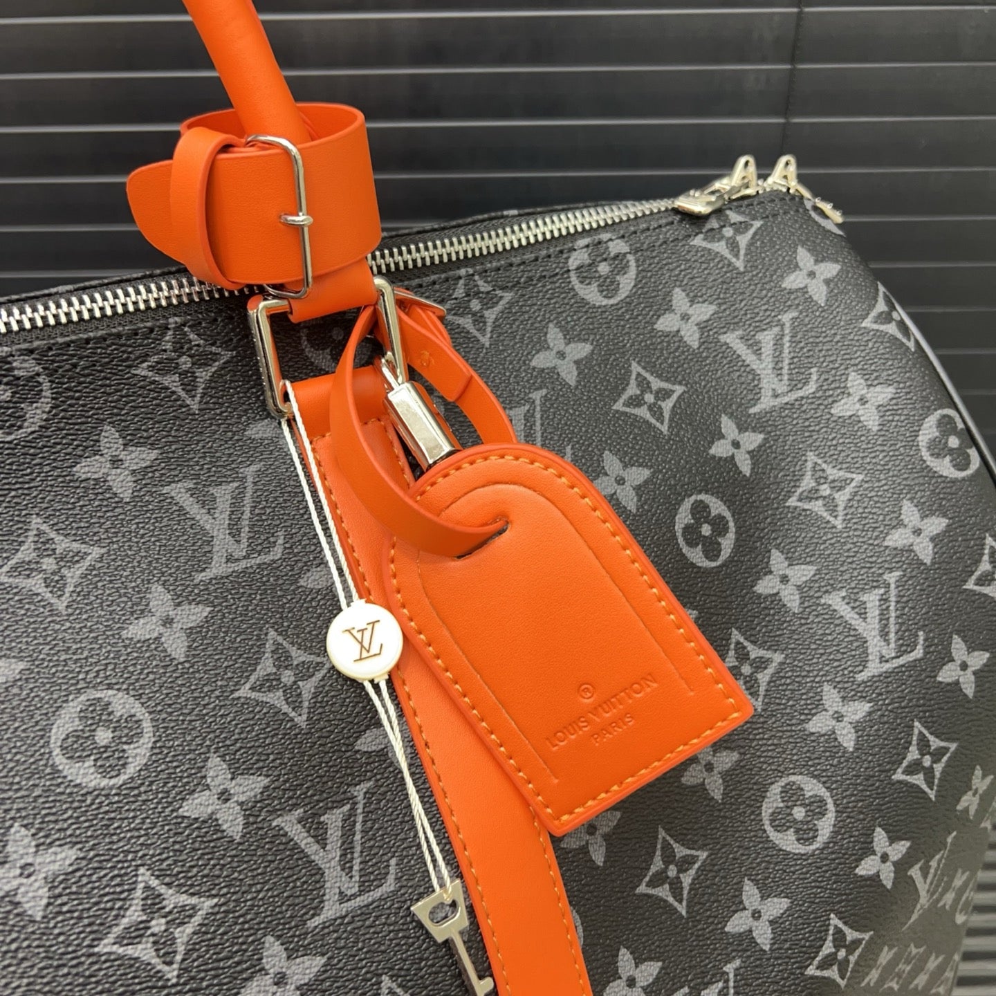 Keepall 50 Travel Bag Monogram Orange