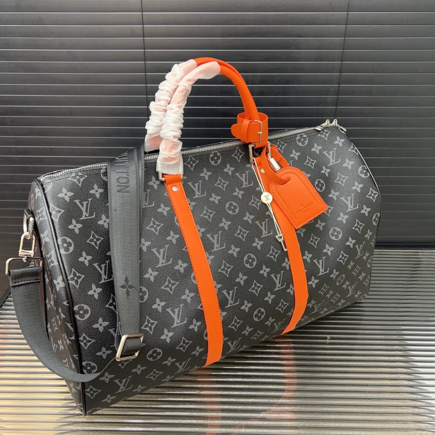 Keepall 50 Travel Bag Monogram Orange