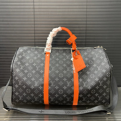 Keepall 50 Travel Bag Monogram Orange