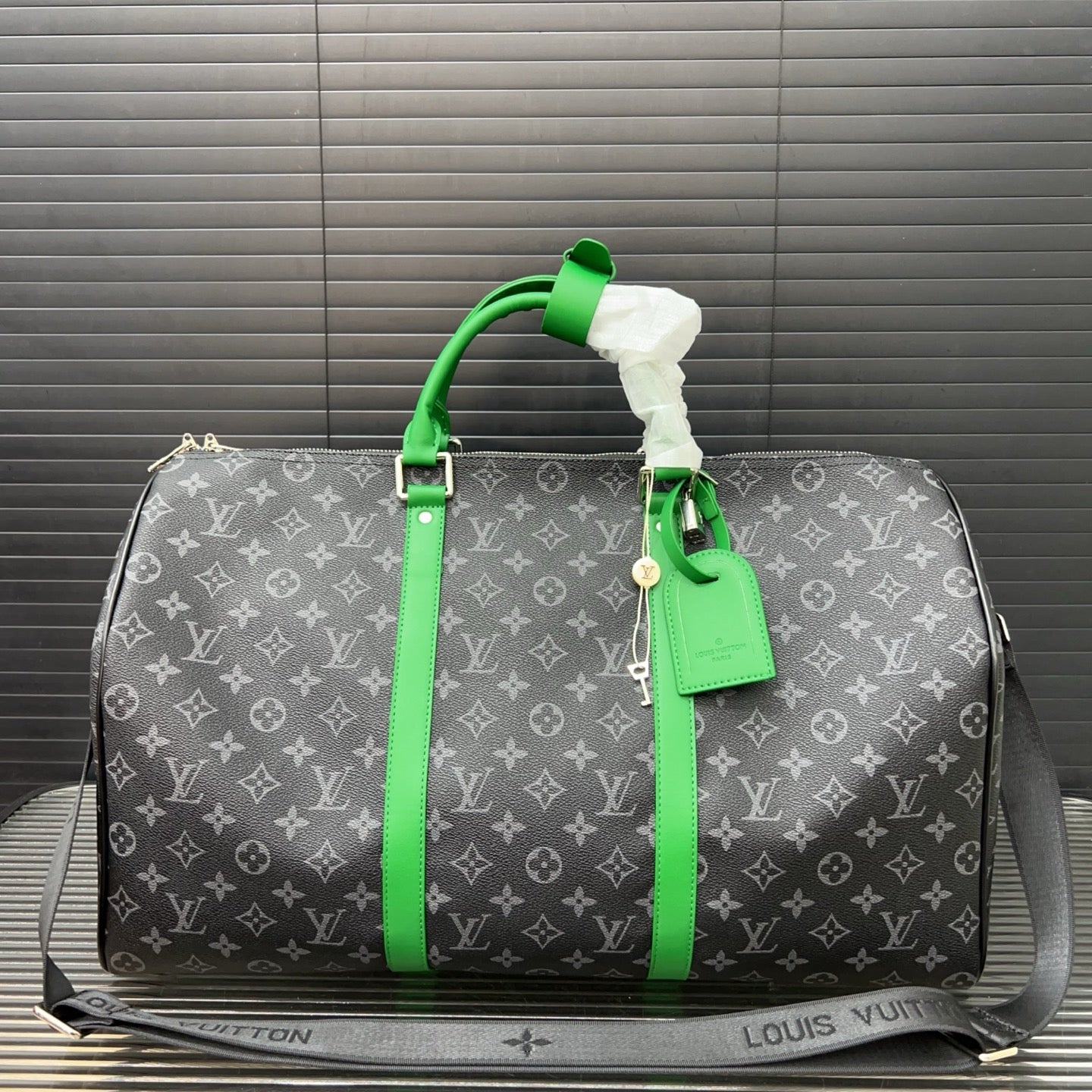 Keepall 50 Travel Bag Monogram Green