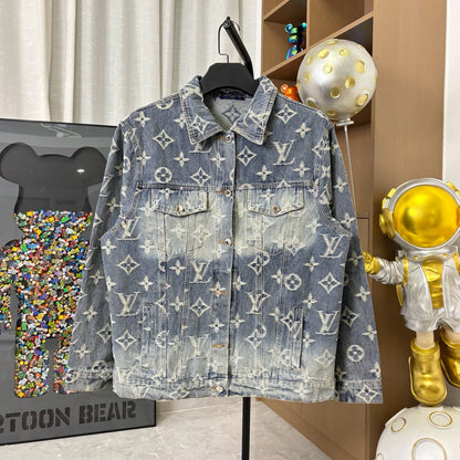 Distressed Denim Jacket