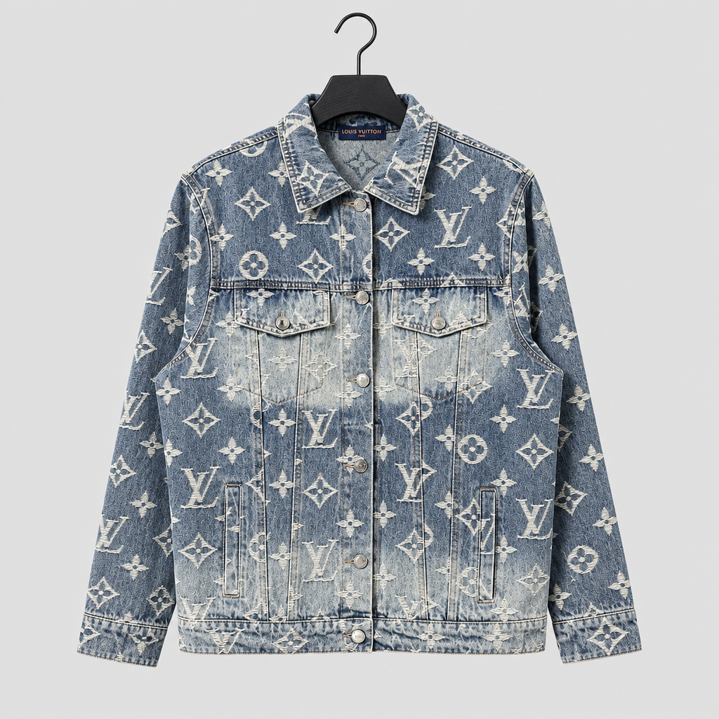 Distressed Denim Jacket