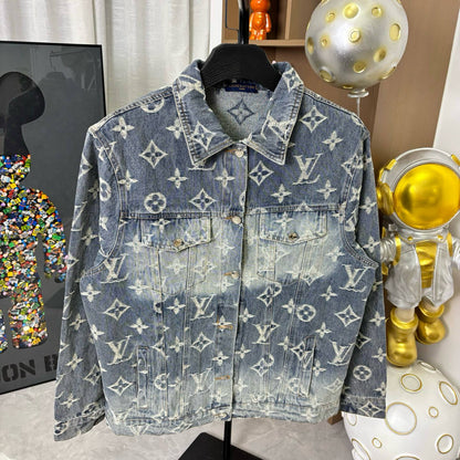 Distressed Denim Jacket