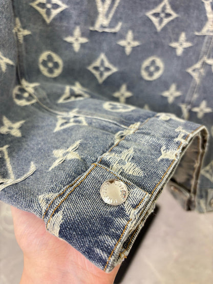 Distressed Denim Jacket