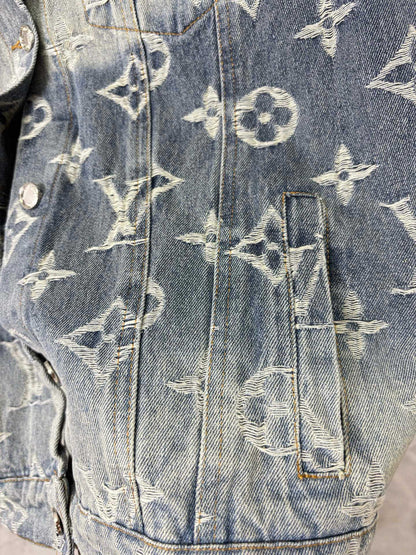 Distressed Denim Jacket