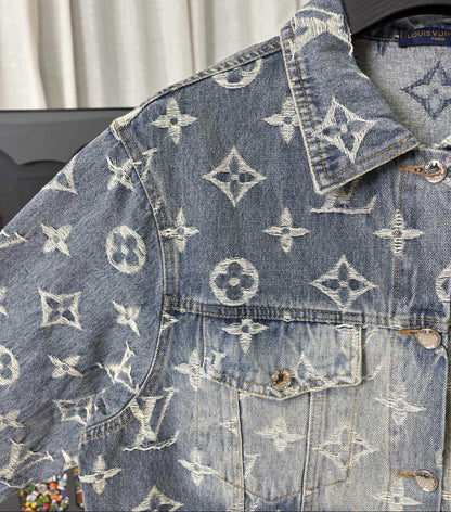 Distressed Denim Jacket