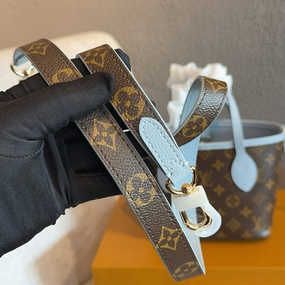 Neverfull Bag BB Inside Out - Blue