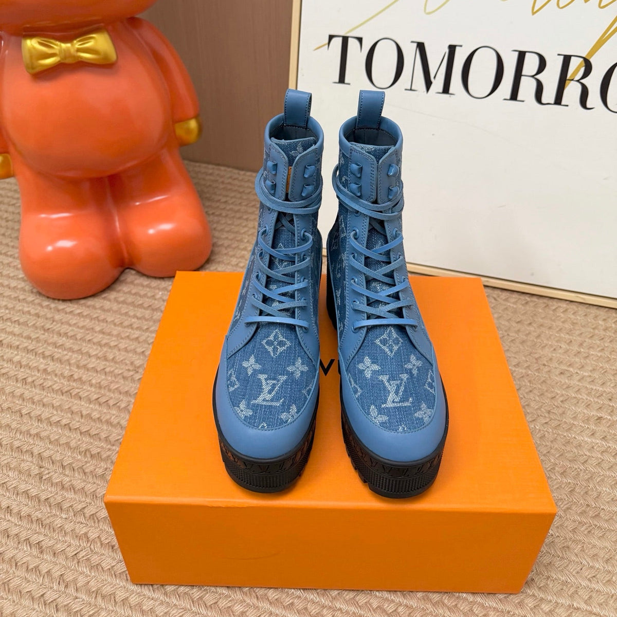 Denim Remix Desert Boots