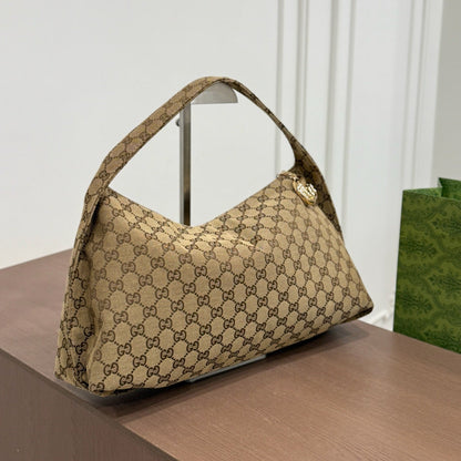Canvas Infinity Large Shoulder Bag