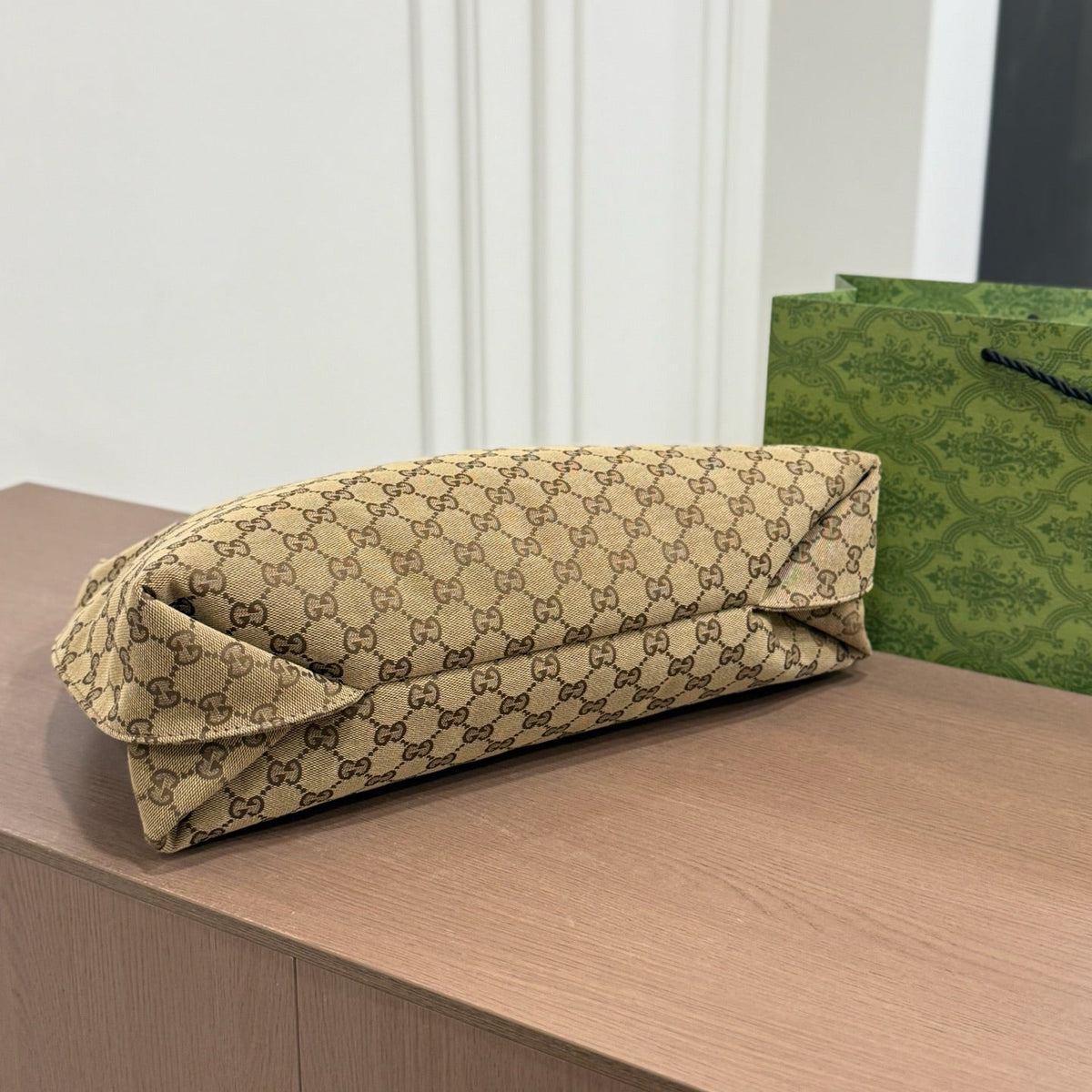 Canvas Infinity Large Shoulder Bag