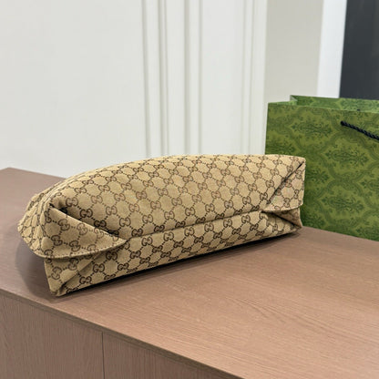 Canvas Infinity Large Shoulder Bag