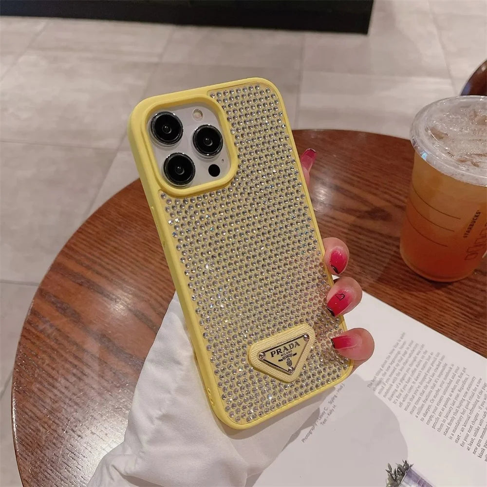 Crystal Luxe Sparkle Case — iPhone 13-17 ✨
