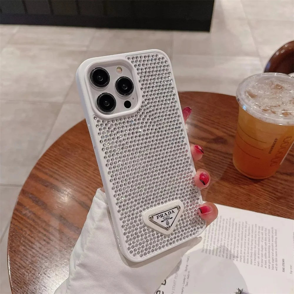 Crystal Luxe Sparkle Case — iPhone 13-17 ✨