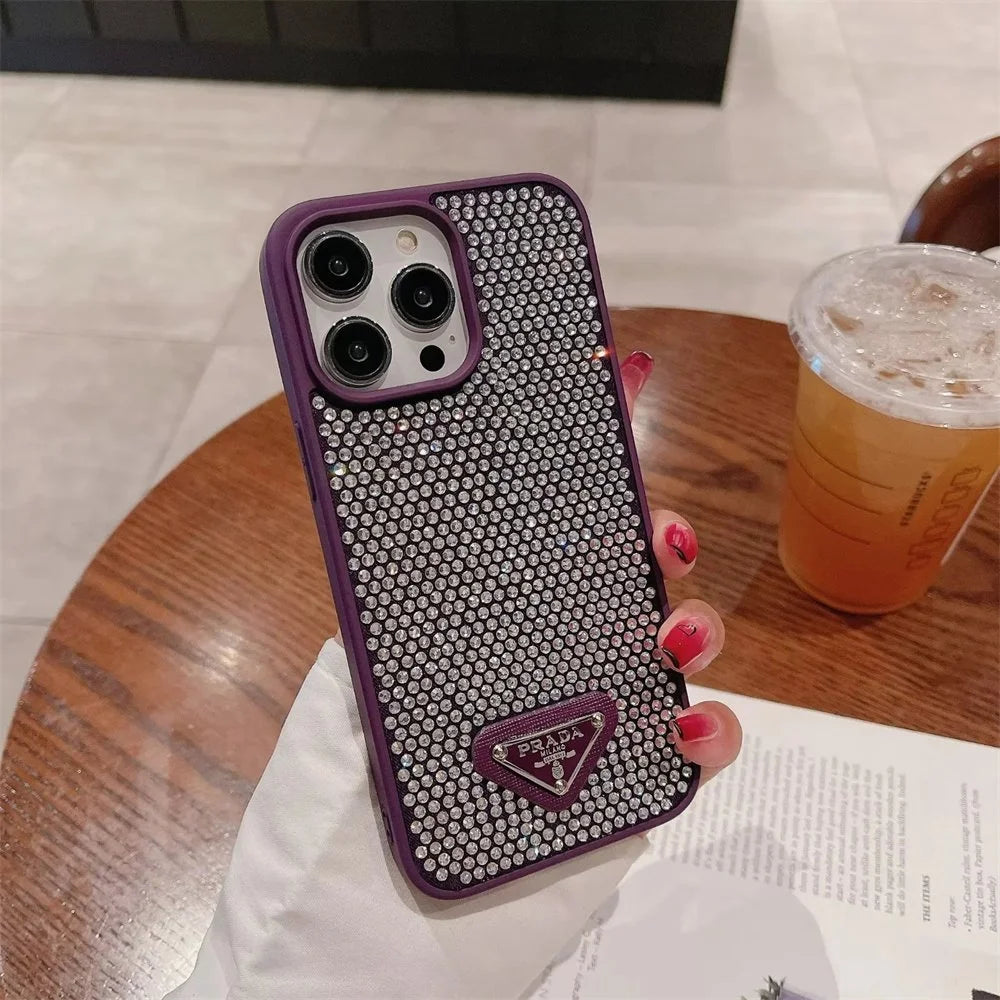 Crystal Luxe Sparkle Case — iPhone 13-17 ✨