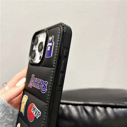 LA Lakers Down Puffer iPhone case