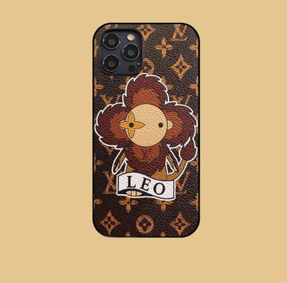 Leo Season Painted iPhone Case