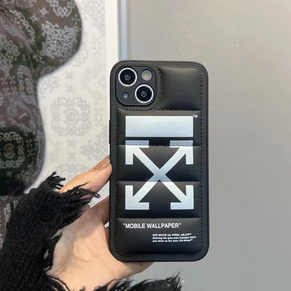 Arrows Puffy Down iPhone case