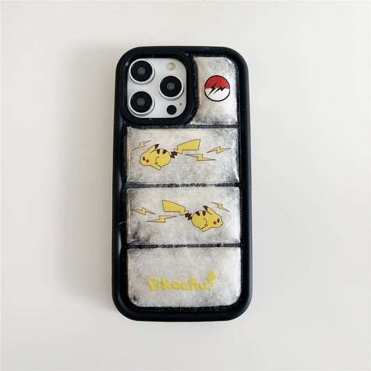 Pokemon Pikachu Clear Puffer iPhone case