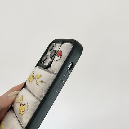 Pokemon Pikachu Clear Puffer iPhone case