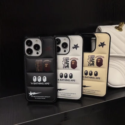 Ape Style Down Filled Puffer iPhone case