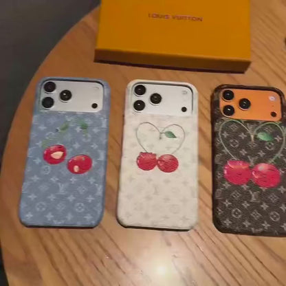 Cherry Canvas iPhone case