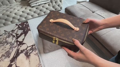Luxury Monogram Soft Jewelry Case