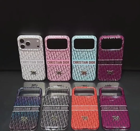 CD Luxury iPhone Case with Logo