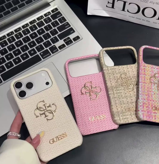 Monogram Tweed iPhone Case