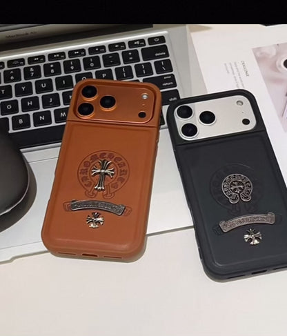 Streetwear CH Design iPhone Case with Card Holder