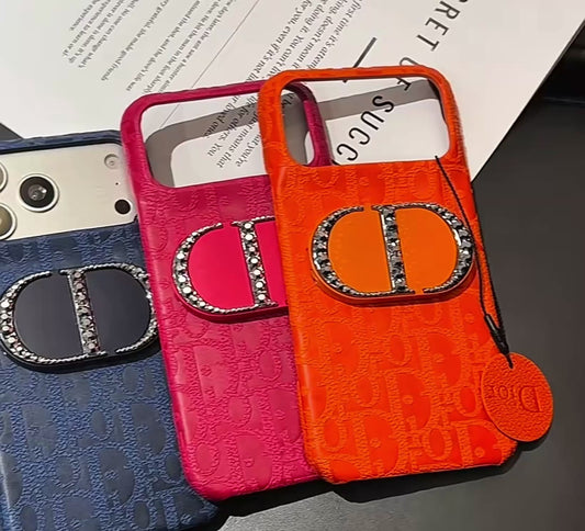 Luxury Soft Dior Mirror Phone Case – iPhone 14–17