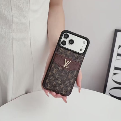 Luxe LV Case with Card Holder/Stand