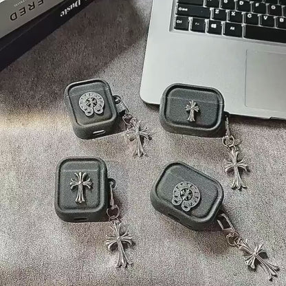 Cross Design  AirPod Case with Charm