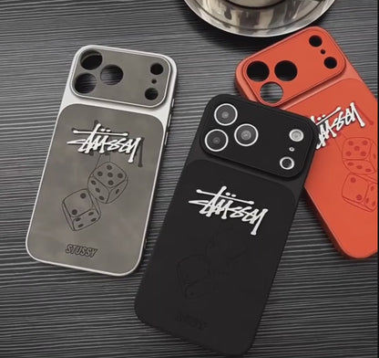 Metal Logo Dice Graphic  iPhone Case